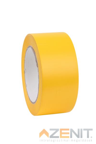 Padlójelölő szalag 50 mm sárga